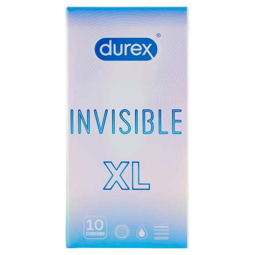 Durex Unsichtbares XL Kondom 10 Stück