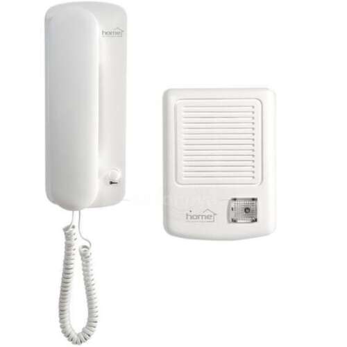 Sistem de interfon cu fir cu receptor și unitate exterioară