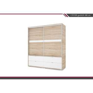 Cézár tolóajtós gardrób - 180 cm