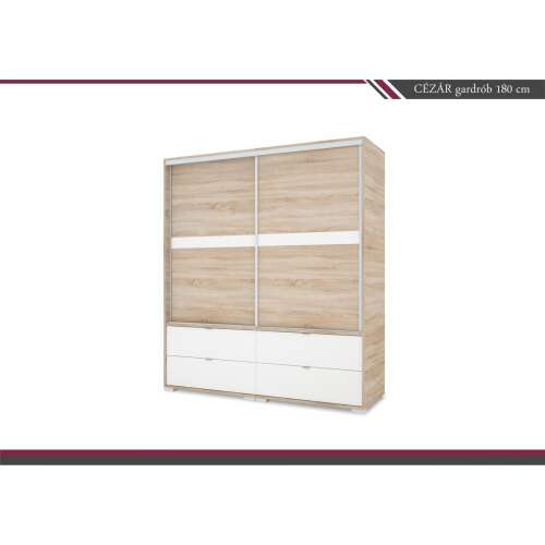 Cézár tolóajtós gardrób - 180 cm 107440526
