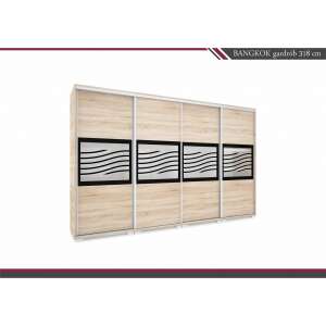 Bangkok tolóajtós gardrób – 318 cm