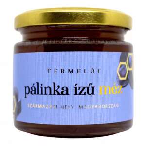 230g pohárik Pálinkás mézes medu, maďarský med s nádychom pálinky, bez alkoholu, vyrobený v Maďarsku - Potraviny & Nápoje