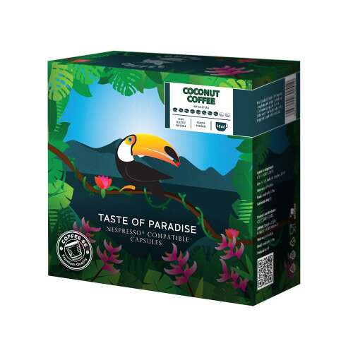Taste of Paradise Coconut Coffee Nespresso compatible capsules, 10 capsules