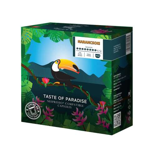 NaranCSoki Narancs Csokoládé Nespresso Kompatibilis Kávékapszulák, 10 kapszula, Taste of Paradise - Kávékapszula