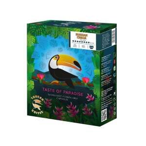 Kávové kapsule Toucan Coffee Russian Cream kompatibilné s Nespresso, 10 kapsúl - Potraviny & Nápoje