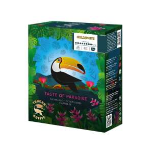 Golden Eye Taste of Paradise Nespresso Compatible Coffee Capsules, 20 capsules, Toucan Coffee - Coffee capsule