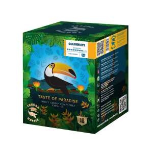 Golden Eye coffee capsules, 16 capsules, Dolce Gusto compatible, Toucan Coffee, Taste of Paradise - Coffee capsule