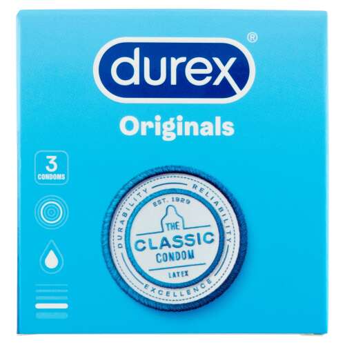 Prezervative Durex Originals 3db
