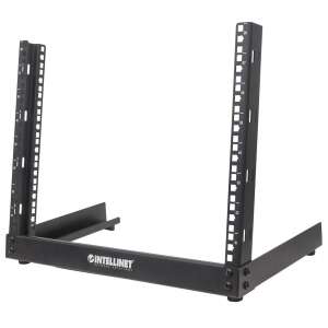Intellinet 714648 8U freistehender Rack-Montage-Stand, schwarz - Intellinet