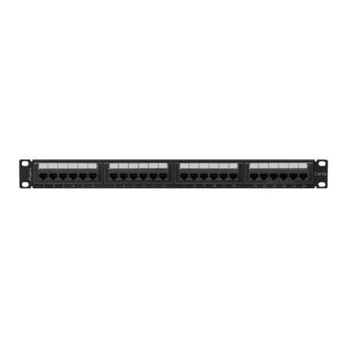 Lanberg PPUA-1024-B 1U Patchpanel, 24 Ports, schwarz