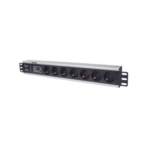 Intellinet 714006 PDU Stromverteilungseinheit mit 7 AC-Ausgängen
