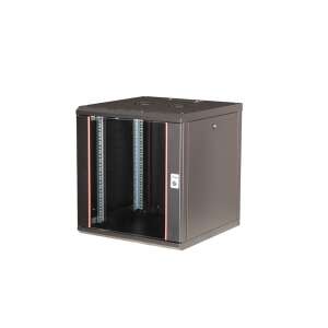 Equip EPM-12-6060-B-CBAA 12U wall mountable server rack, black - Equip