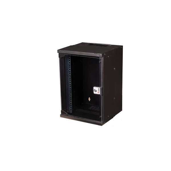 Equip EWM-09-3030-B állvány 9U Falra szerelhető állvány Fekete