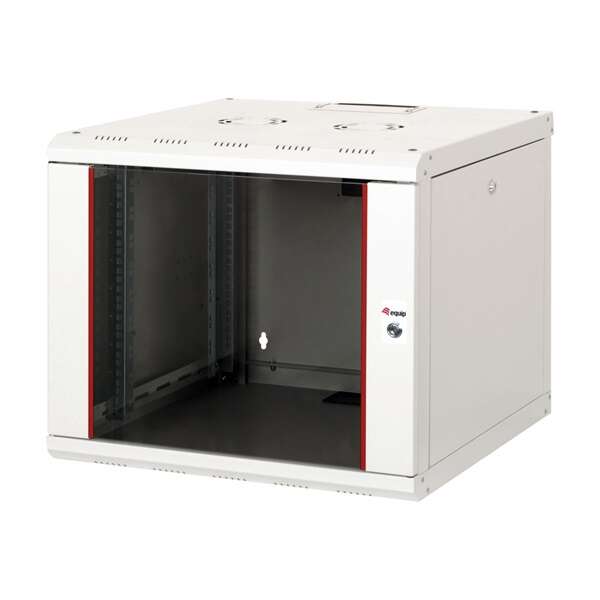 Equip Falra Szerelhető Szerver Szekrény - 9U - Világosszürke