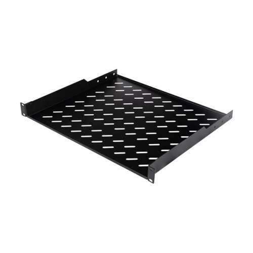 Rafturi pentru rack Equip EZFS-19-1-60-B, negru, 19 inci, 1U, 600 mm adâncime