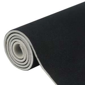 Black car headliner fabric roll, automotive headliner replacement, car roof lining, headliner material - EALMEU