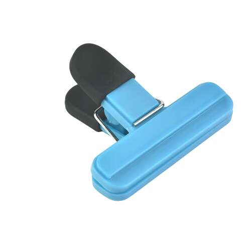Blue plastic bag sealer clip, Flippy brand