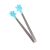 Creative Food Tongs, Flippy, Silicone Hand Shaped Model, 14.5x3 cm, High Temperature and Corrosion Resistant, Blue 107455872