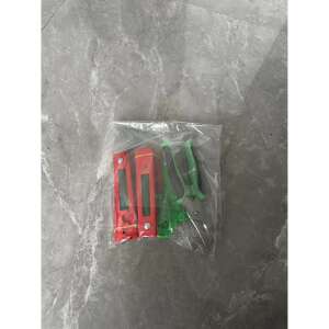 Set 4 Unelte de grădinărit KipHome pentru îndepărtarea spinilor de trandafiri și tăiere, roșu și verde, ambalat - Unelte de plantare