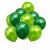 KipHome green chrome latex balloons for party decoration