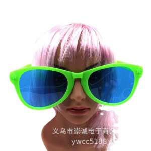 Ochelari de petrecere verzi supradimensionați KipHome pentru petreceri costumate și cabine foto - Accesorii pentru petrecere