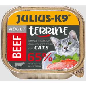 Julius-K9 Cat Terrine Adult Beef nedveseledel (16 x 100 g) 1600 g 38861610 