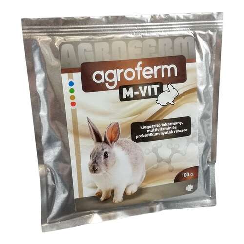 Agroferm M-VIT multivitamin és probiotikum nyulaknak (100 g)