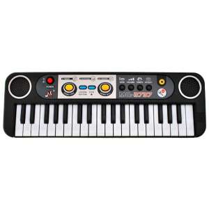 37-key electronic keyboard with microphone, black, MQ-3737 - Toy Instrument