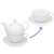 Porcelain White Teapot and Cup 260 ml 45908524