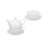 Porcelain White Teapot and Cup 260 ml 45908524