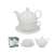 Porcelain White Teapot and Cup 260 ml 45908524