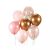 Beauty and Charm Ballon-Set 7 Stück - rosa-kupfer 38867408