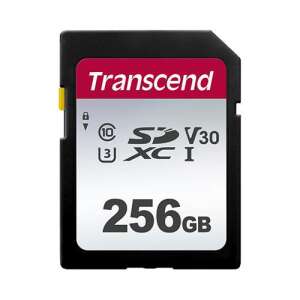 Transcend 256GB SDXC Class 10 UHS-I U3 memóriakártya 57919162 