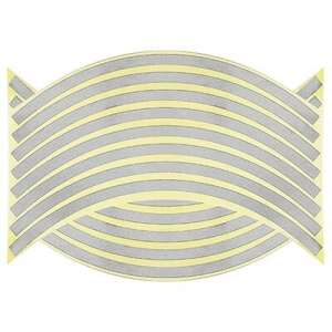 16 pack silver reflective rim tape for car wheels - Car decorative strip