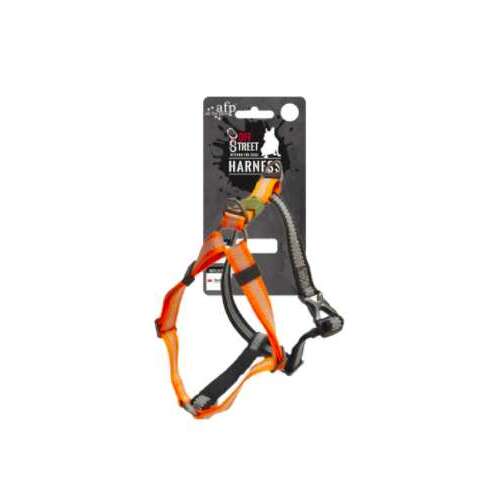 AFP Kutya Street Hám, narancssárga és fekete, M méret