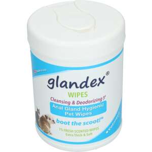 Glandex Törlőkendő kutyáknak 75db