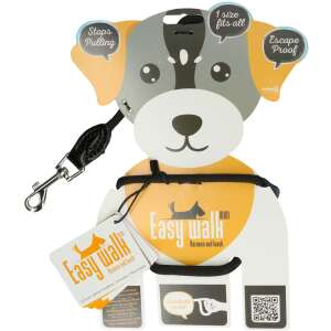 Easy Walk Mini kutyahám és póráz, egy méret minden kutyára, menekülésbiztos, megállítja a húzást - Kisállat hám