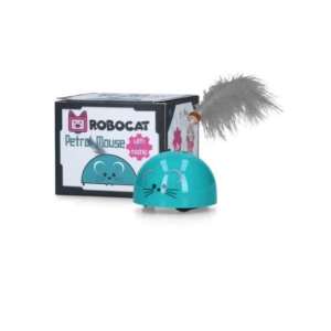 RoboCat Interaktív Macskajáték - Világoskék Egér