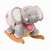 Nattou Hintázó állatka - Adele az elefánt #szürke-rózsaszín 30234049}