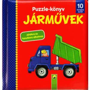 Puzzle-könyv: Járművek 46911476 Gyermek könyvek - Jármű