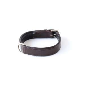 Prémium Bőr Kutyanyakörv - Barna