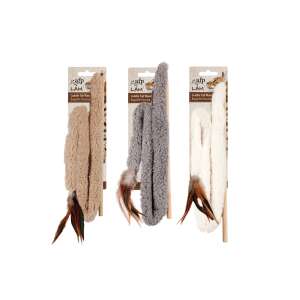 AFP Báránygyapjú Macskajáték Farokpálca - 30cm