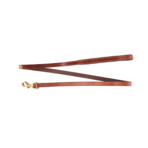 Prémium Bőr Kutyapóráz - Fekete - 130cm