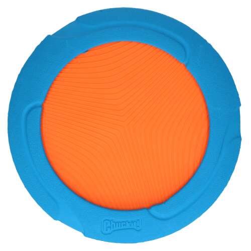 Chuckit Ultra Flight frizbi kutyajáték, narancssárga és kék