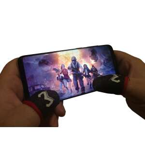 Rękawiczki do gier mobilnych Memo Gamer, para rękawiczek na palce dla lepszego wrażenia z gry na telefonach dotykowych - Memo