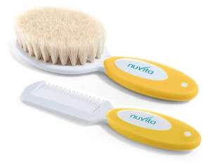 Nuvita Fésű-és hajkefe #sárga 30306774
