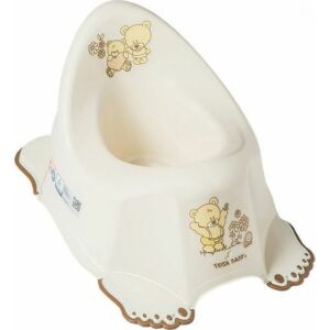 Tega Baby Olita Ursulet Bej, design ergonomic cu bază antiderapantă - Șervețele, Porti de Siguranta și Olite