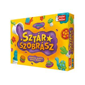 Sztárszobrász Brettspiel von Keller & Mayer, ein lustiges und kreatives Knet-Spiel für die ganze Familie - Keller&Mayer