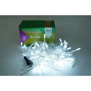 Karácsonyi fényfüzér Flippy Dove típusú, rojtok vakuval, 3 m-es rész, 96 LED, összekapcsolható, átlátszó vezeték, hideg fehér 107588486 - Fényfüzér