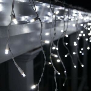 Flippy 907 LED Lumini de Crăciun tip țurțuri, Alb Rece - Ghirlande luminoase